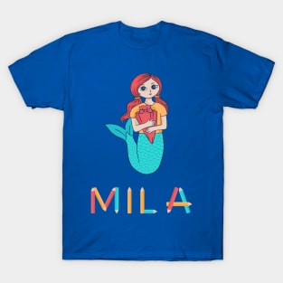 School Enrollment Mermaid Mila T-Shirt